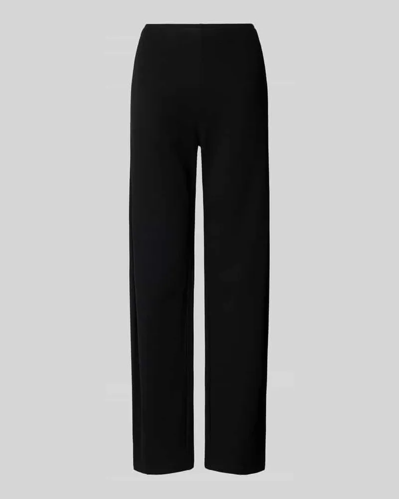 Armedangels Weite Hose aus Viskose-Mix Black