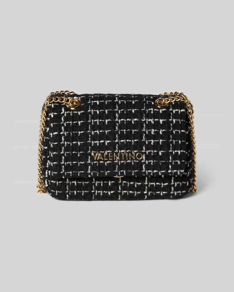 Valentino Bags Crossbody Bag mit Label-Detail Black