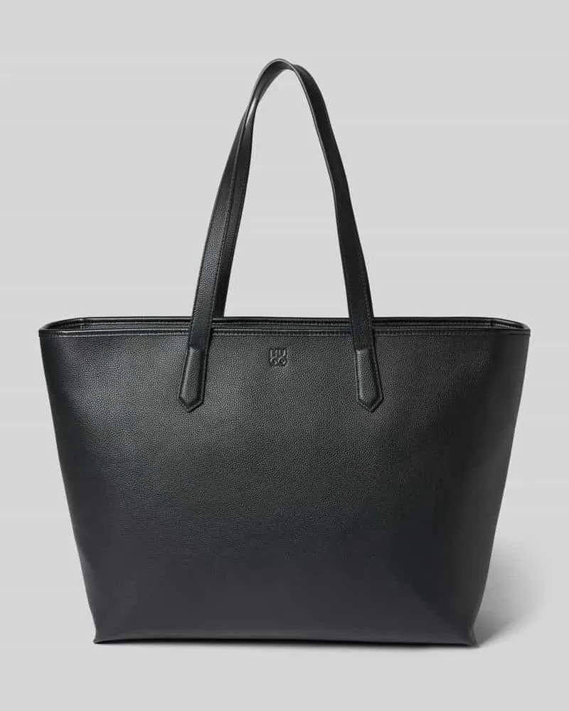 HUGO BOSS Shopper mit Logo-Applikation Modell 'CHRIS 2.0 Black
