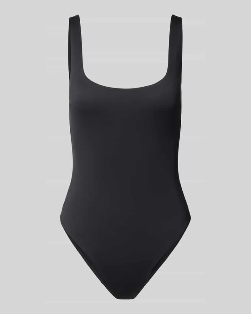 MC2 Saint Barth Badeanzug mit Label-Detail Modell 'CASSANDRA Black