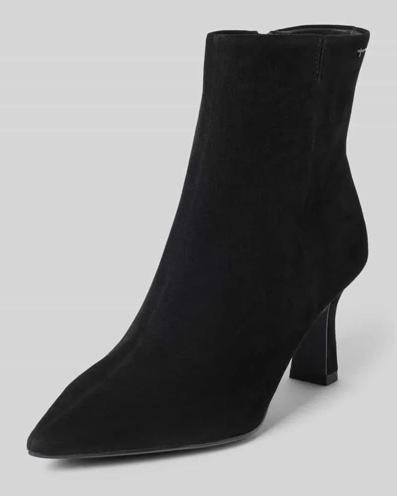 Tamaris Stiefeletten aus echtem Rindsleder Black