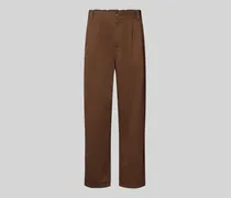 Regular Fit Bundfaltenhose mit Eingrifftaschen Modell 'MARV