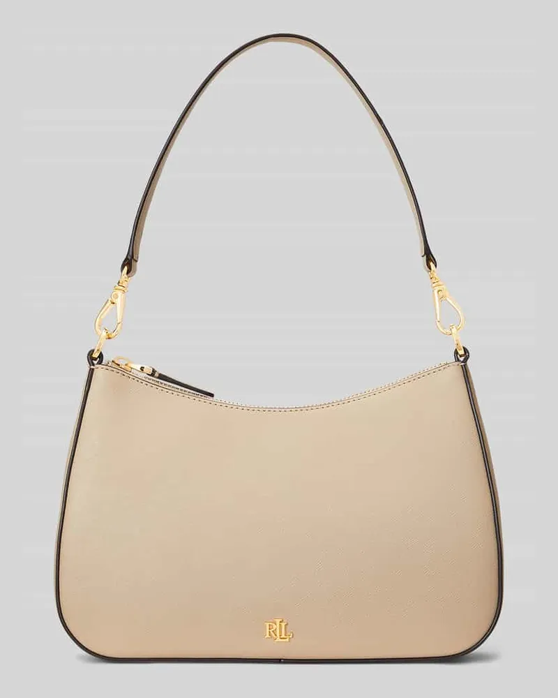 Ralph Lauren Umhängetasche aus echtem Leder Modell 'Danni Sand
