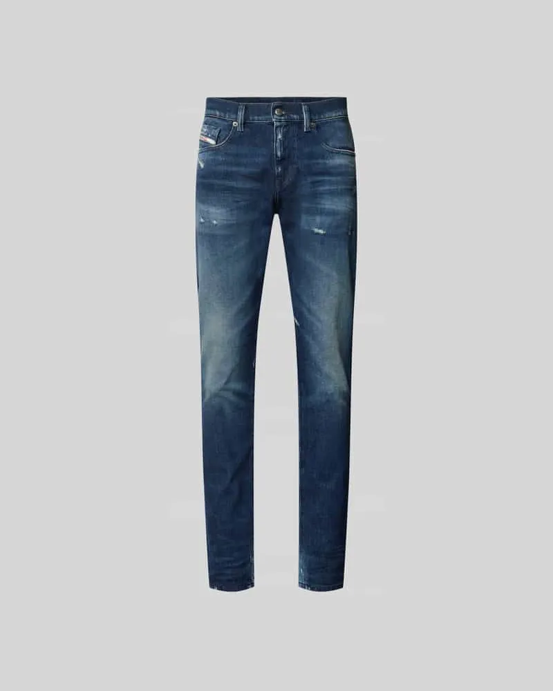 Diesel Slim Fit Jeans im 5-Pocket-Design Marine