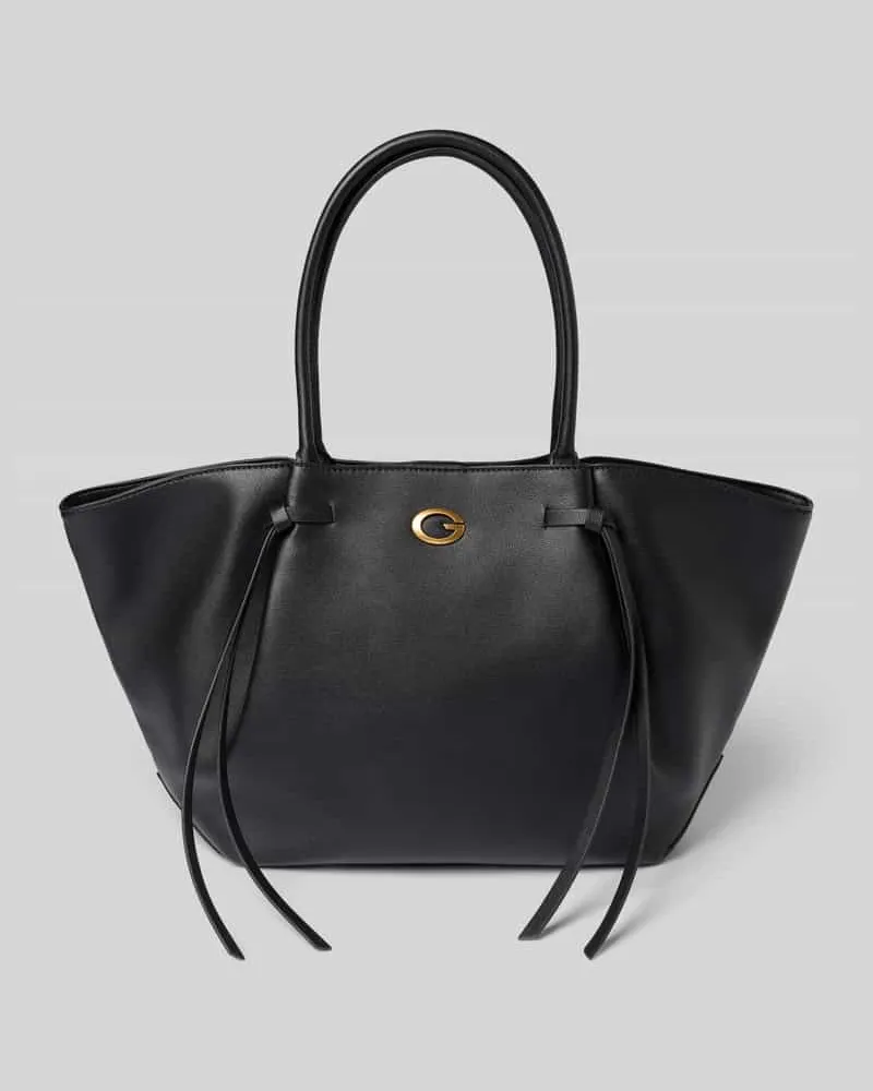 Guess Tote Bag in Leder-Optik Modell 'ALLEGRA Black