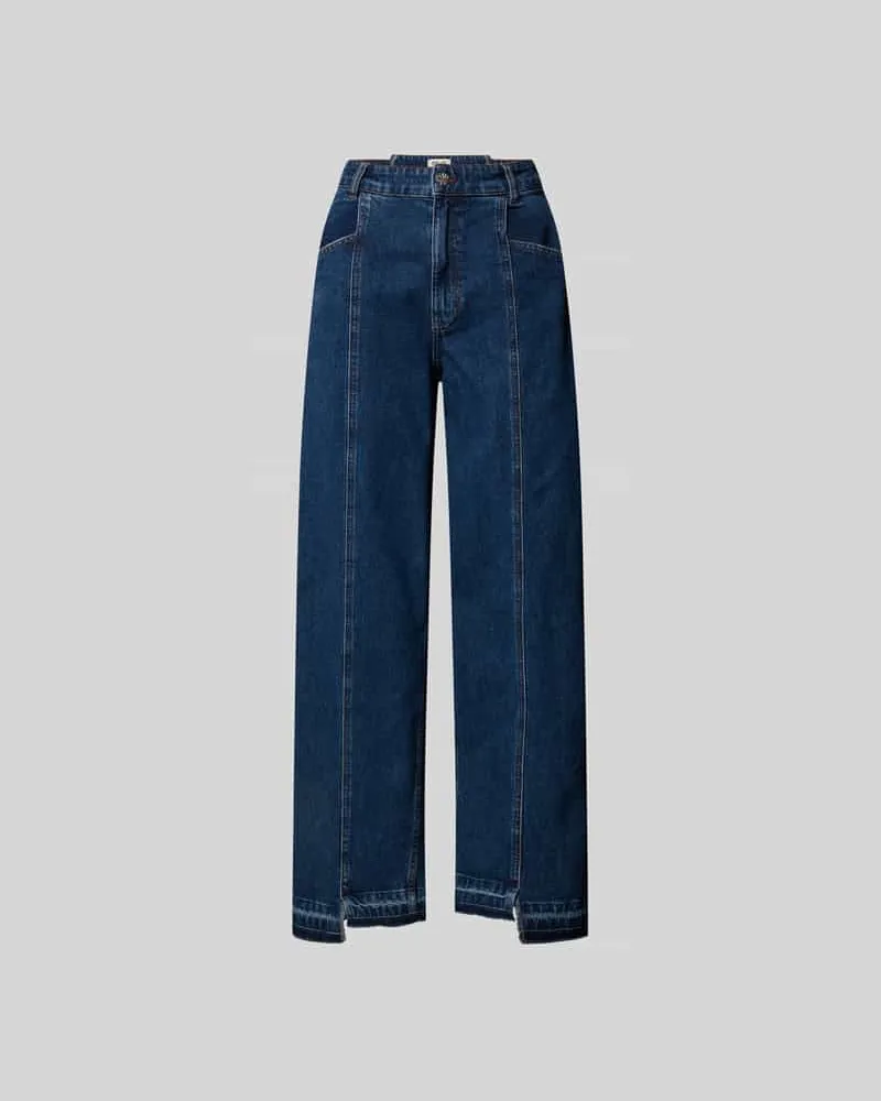 Baum und Pferdgarten Relaxed Fit Jeans im Destroyed-Look Dunkelblau