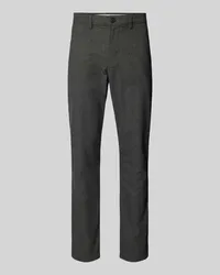 Selected Homme Slim Fit Chino mit Gürtelschlaufen Modell 'MILES Anthrazit