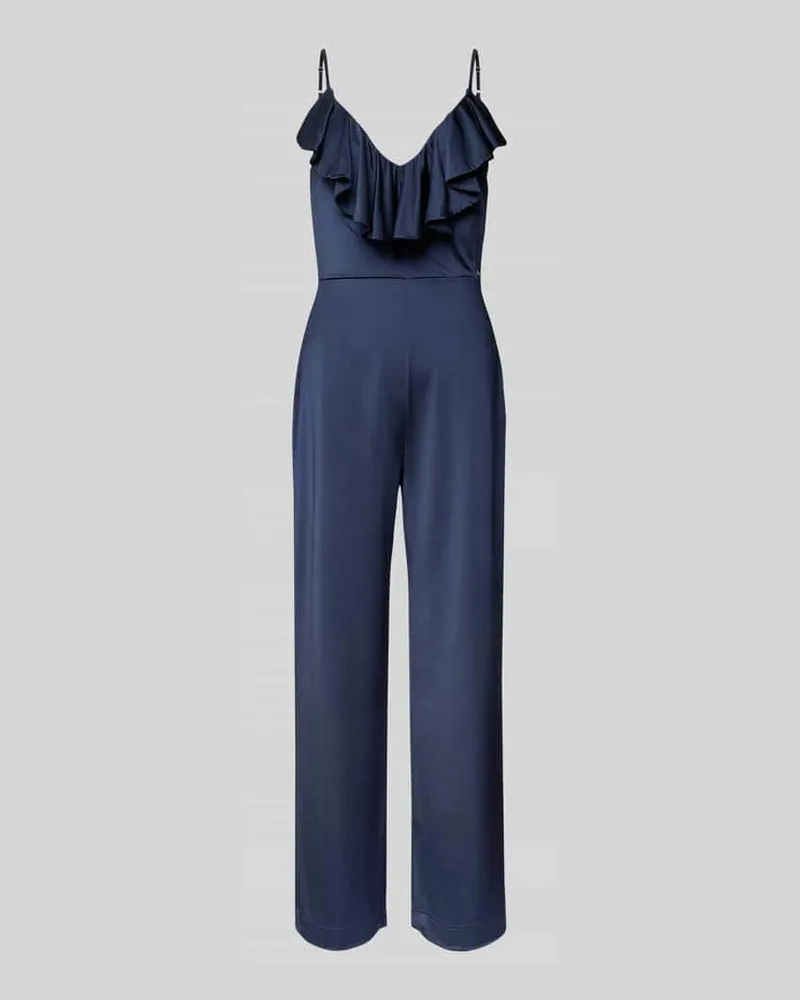 Guess Jumpsuit mit Volant Modell 'ALICE SLINKY Marine