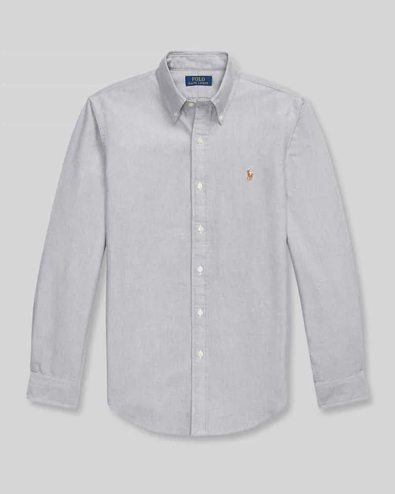Ralph Lauren Regular Fit Freizeithemd aus reiner Baumwolle Dunkelblau