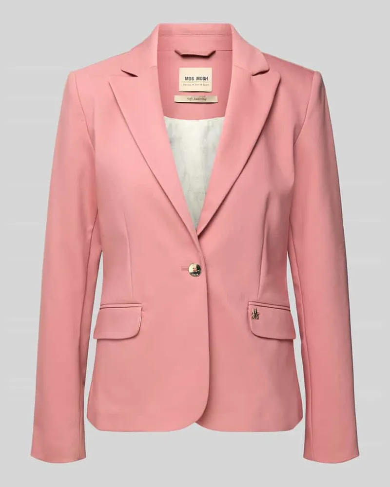 Mos Mosh Regular Fit Blazer mit Pattentaschen Modell 'Blake Hellrot