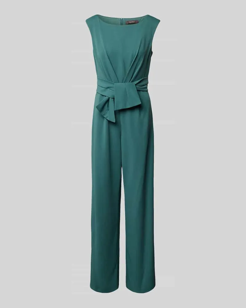 Vera Mont Jumpsuit mit Bindegürtel Smaragd