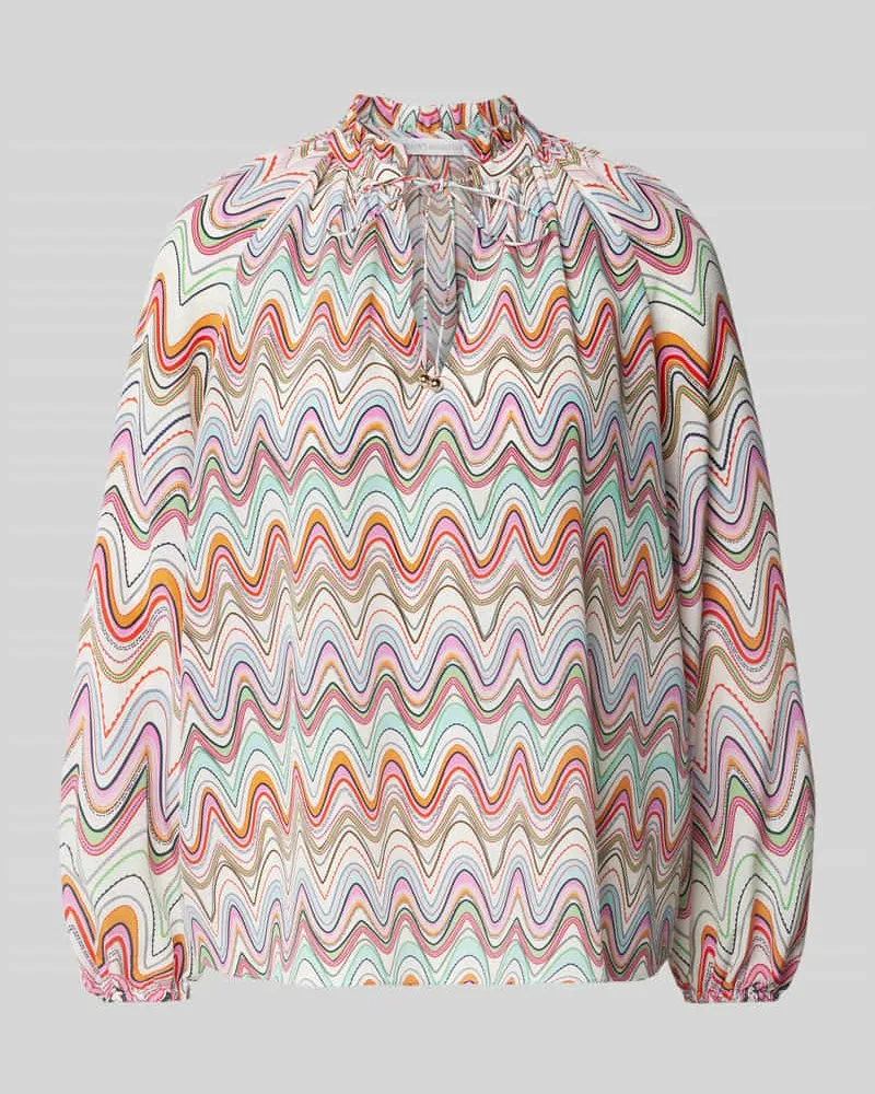 Herzen's Angelegenheit Relaxed Fit Bluse aus reiner Seide Pink