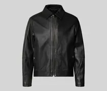 Regular Fit Lederjacke aus echtem Schafsleder Modell 'JOGEAR