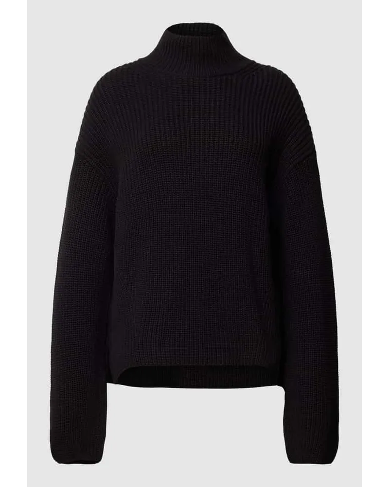 Marc O'Polo Strickpullover mit überschnittenen Schultern Black