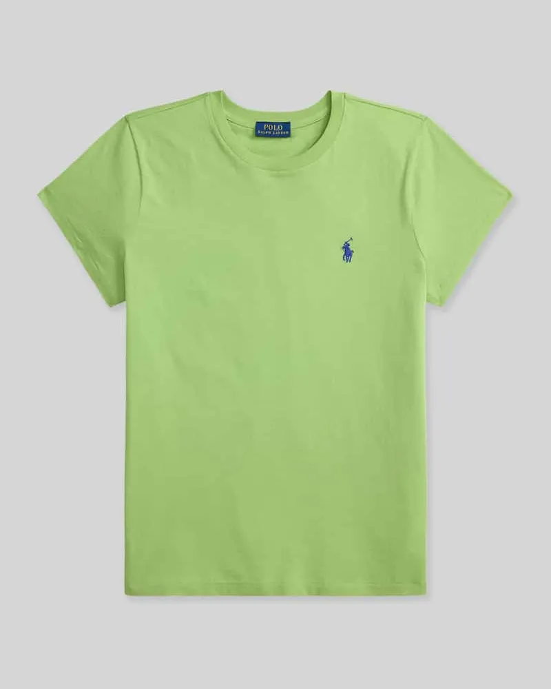 Ralph Lauren T-Shirt mit Label-Stitching Gruen