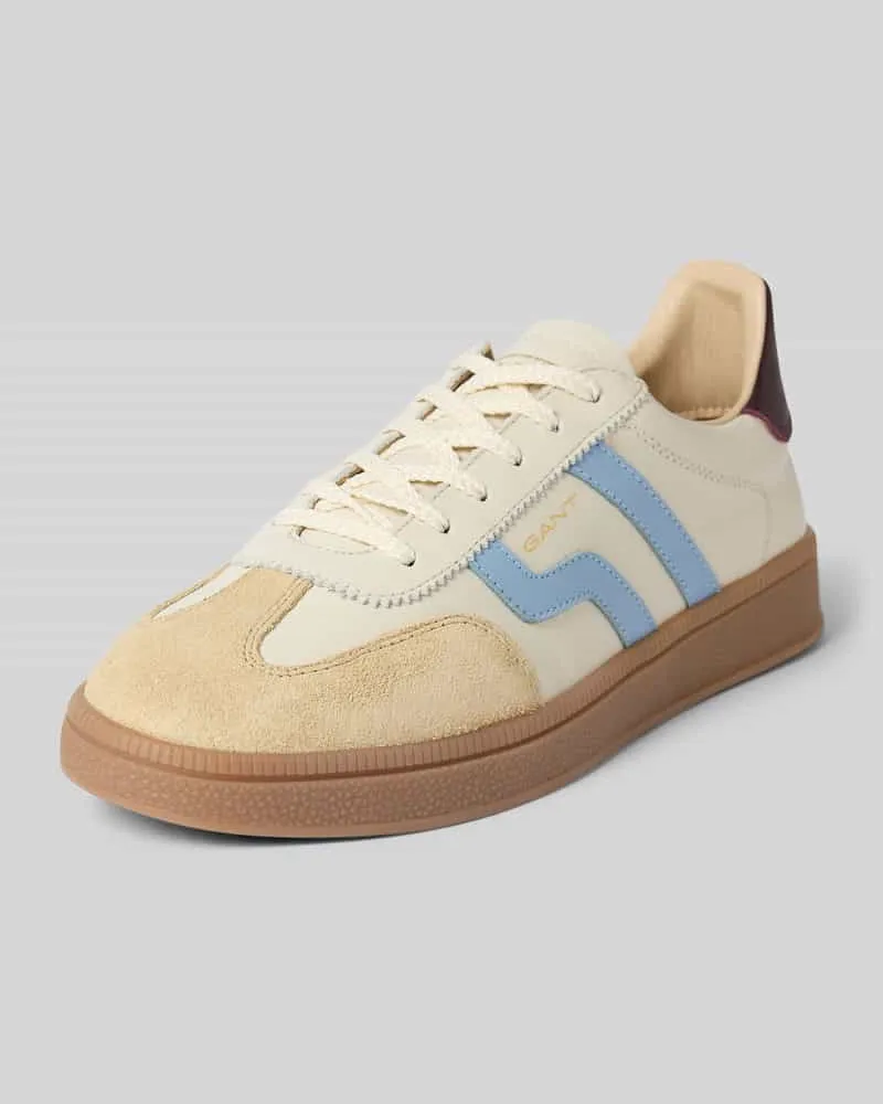 Gant Sneaker aus echtem Leder Modell 'Cuzima Offwhite