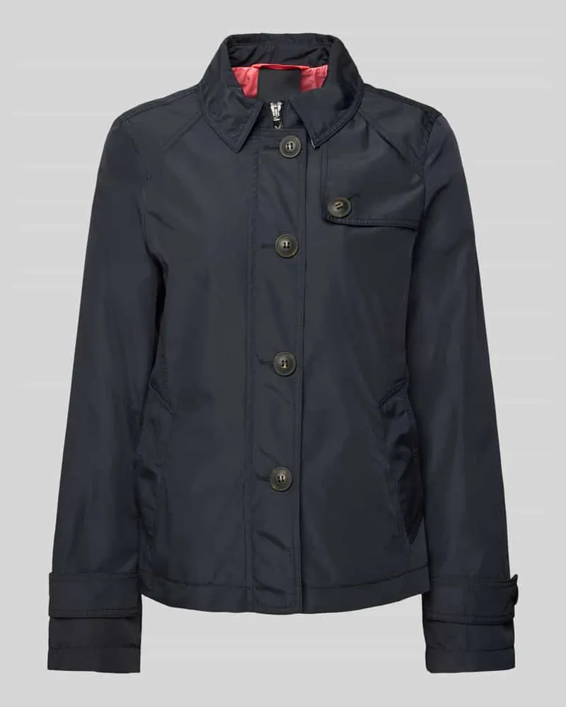 Fuchs Schmitt Funktionsjacke mit Ärmelriegeln und Eingrifftaschen Marine