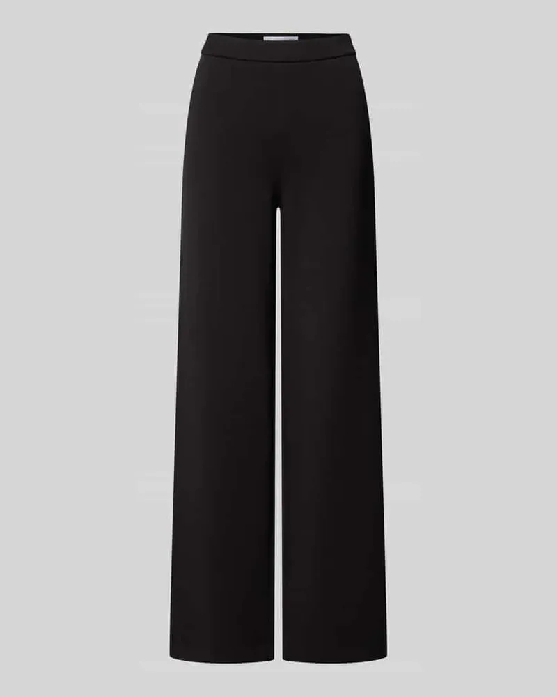 RAFFAELLO ROSSI  Regular Fit Weite Hose mit seitliche Eingrifftaschen Modell 'PALINA Black