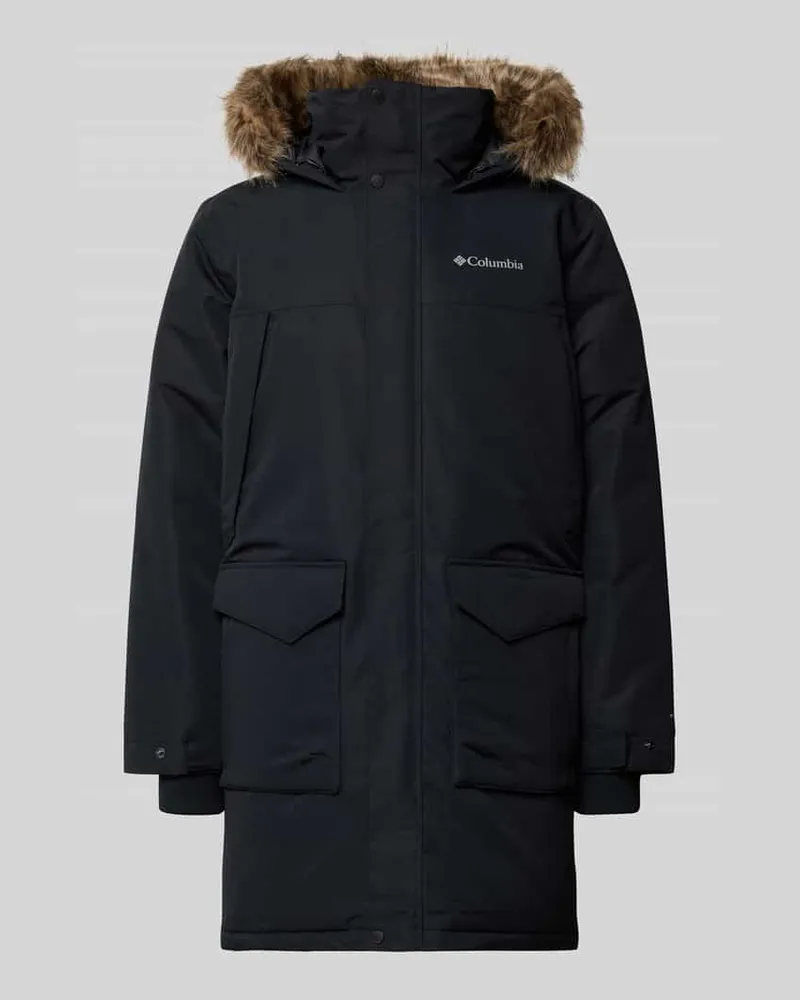 Columbia Sportswear Company Daunenjacke in Überlänge Black