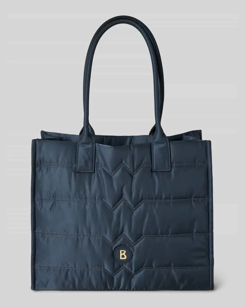 Bogner Shopper mit Steppnähten Modell 'wallis tessuto maylin Marine