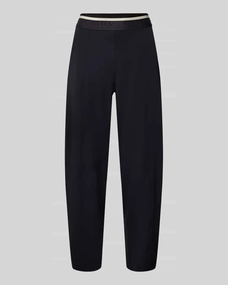 Cambio Slim Fit Hose mit elastischer Label-Bund Modell 'EDEN Marine