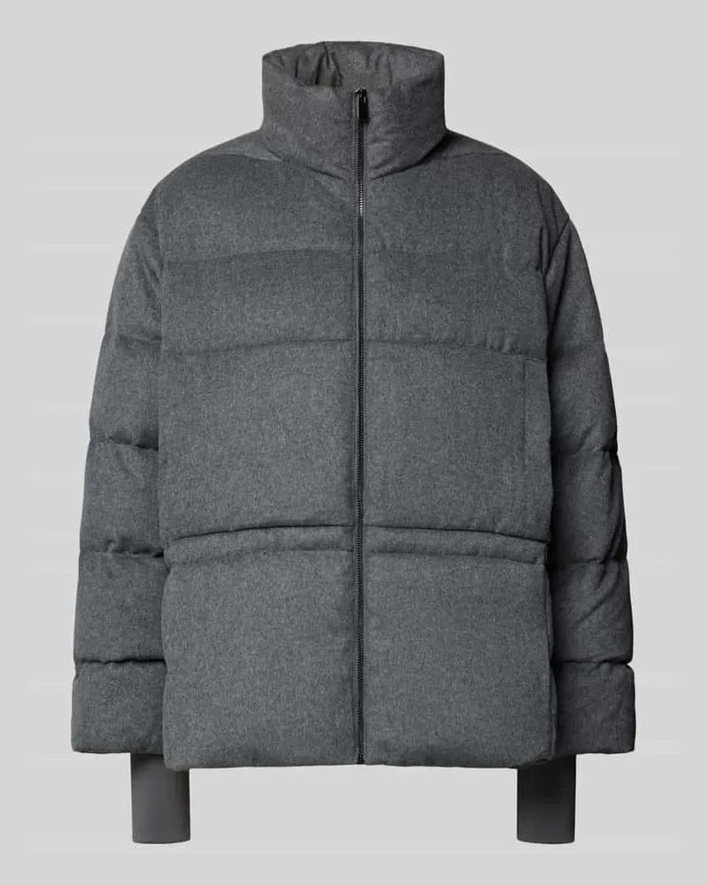 someday. Steppjacke mit Stehkragen Modell 'Vajomi cozy Hellgrau
