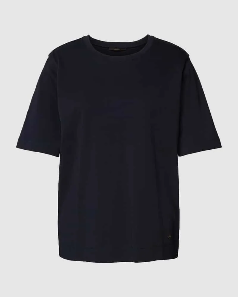 windsor. T-Shirt mit Label-Detail Marine