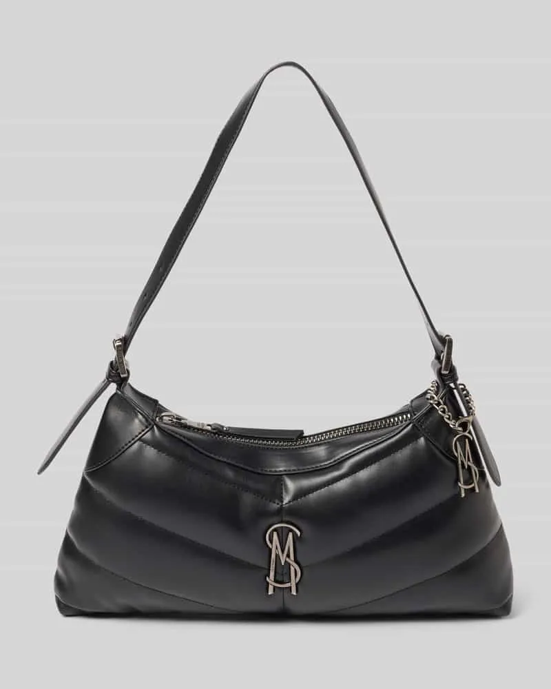 Steve Madden Shoulder Bag in Leder-Optik Modell 'Gal Black
