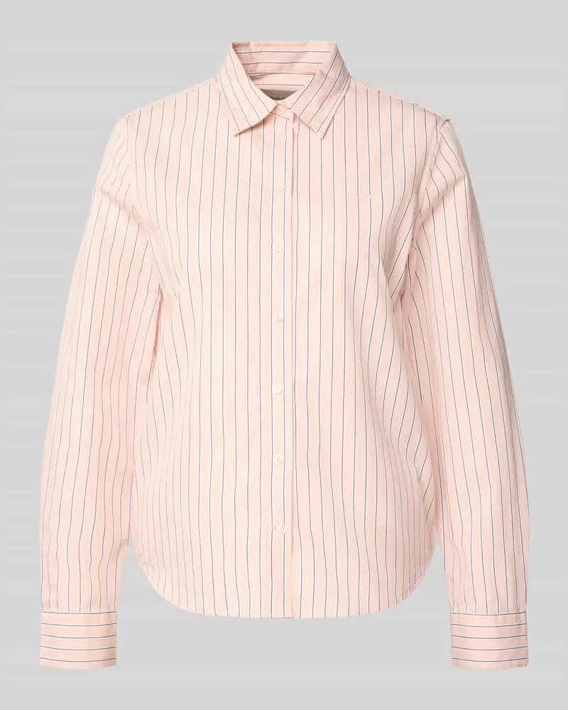 Gant Regular Fit Bluse mit Label-Stitching Modell 'ONEBUY Rosa