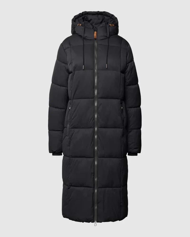 Camel Active Steppmantel mit Zweiwege-Reißverschluss Black