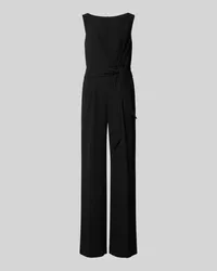 Vera Mont Slim Fit Jumpsuit mit Bindegürtel Black