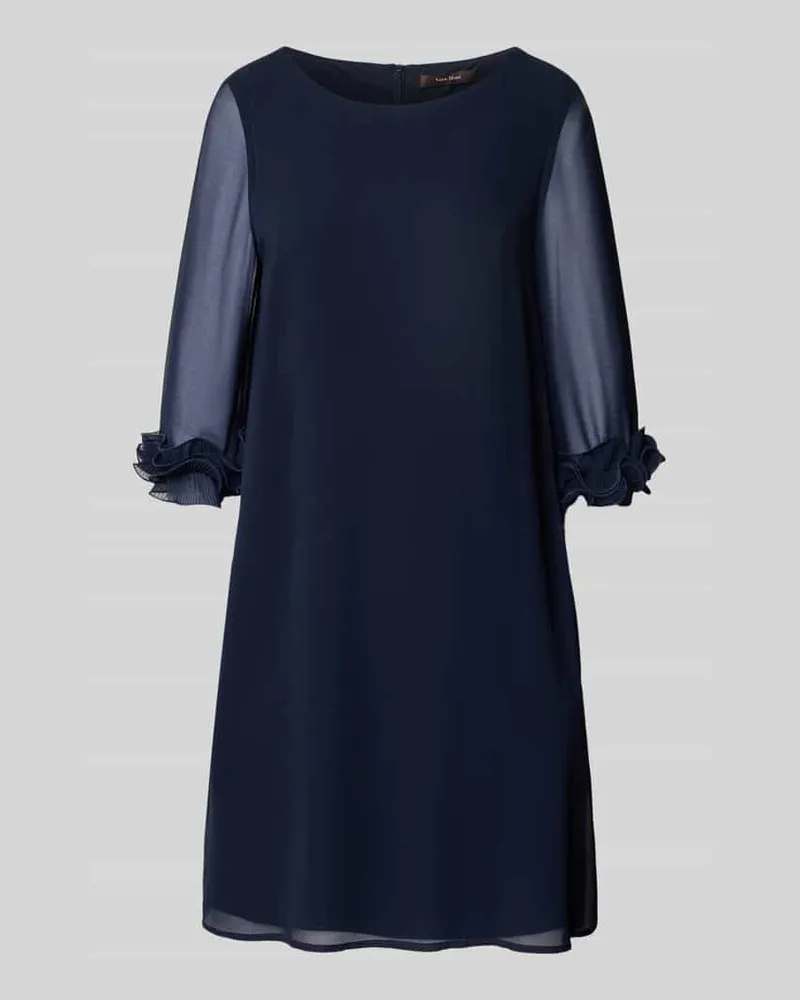 Vera Mont Cocktailkleid mit 3/4-Arm Dunkelblau