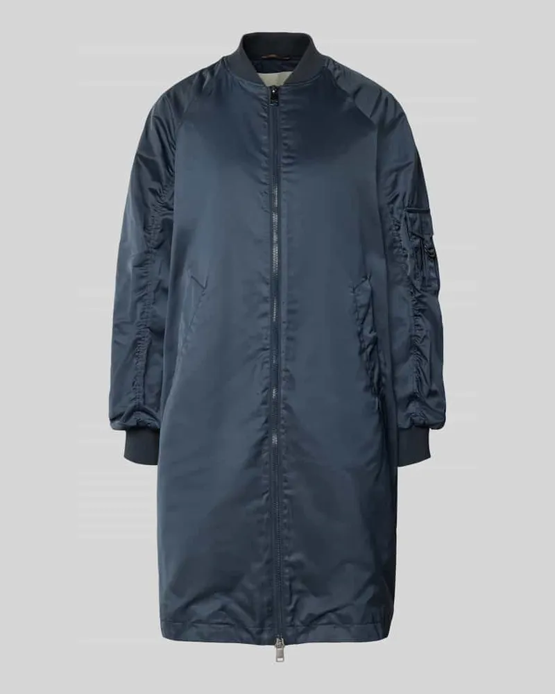 Beaumont Amsterdam Regular Fit Jacke mit Stehkragen Modell 'Ali Dunkelblau