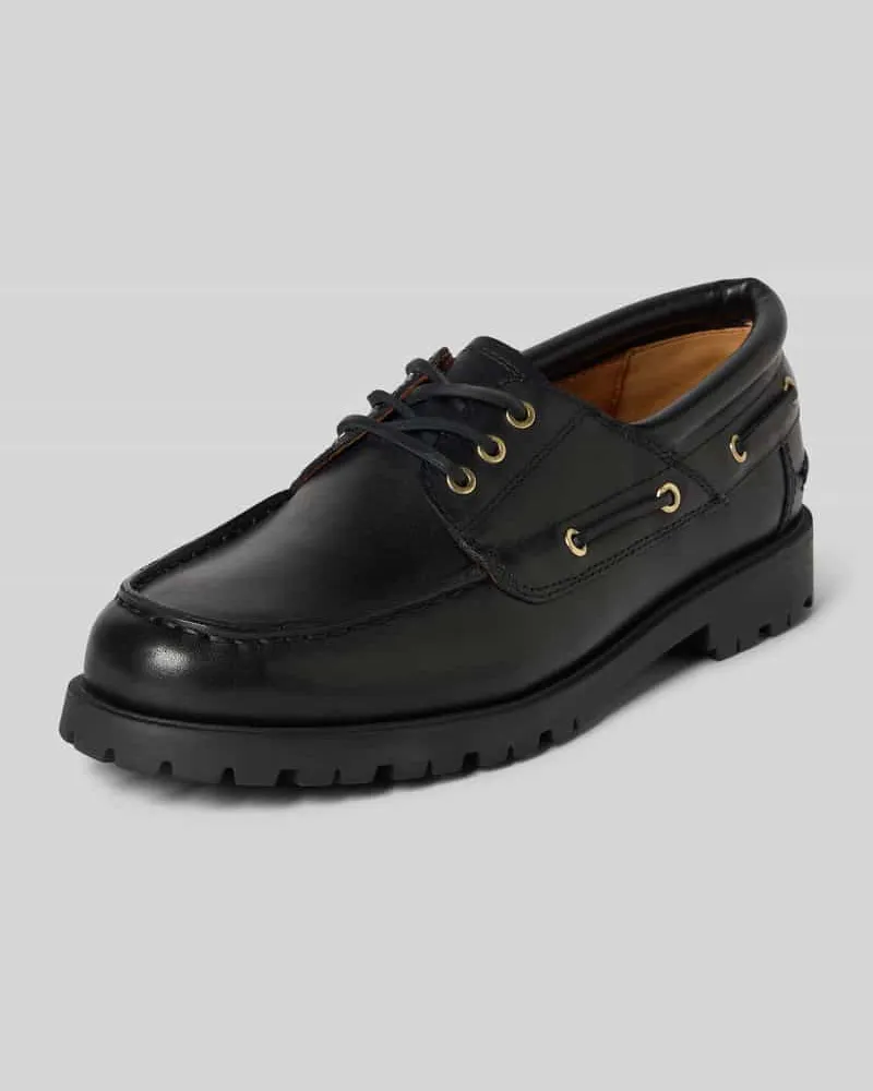 Vagabond Bootsschuh aus echtem Rindsleder Modell 'JOSLYN Black