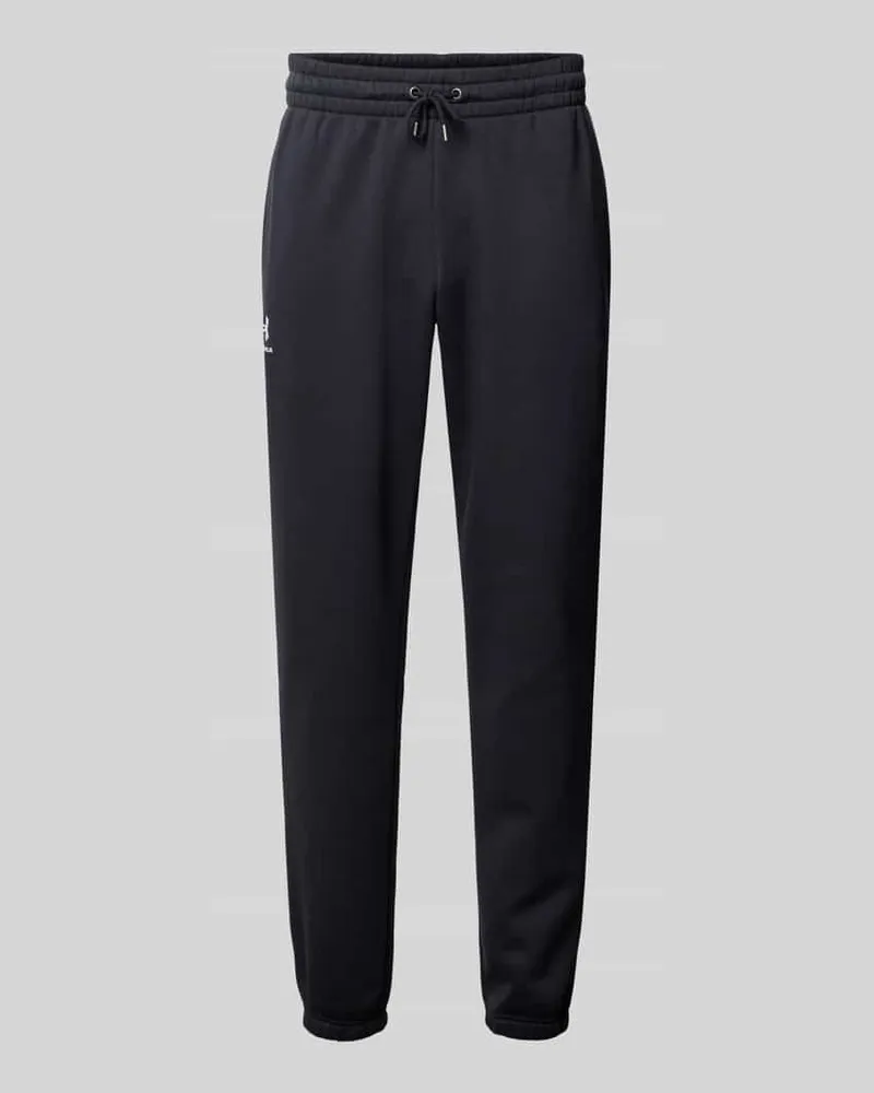 Under Armour Regular Fit Sweatpants mit Label-Stitching Black