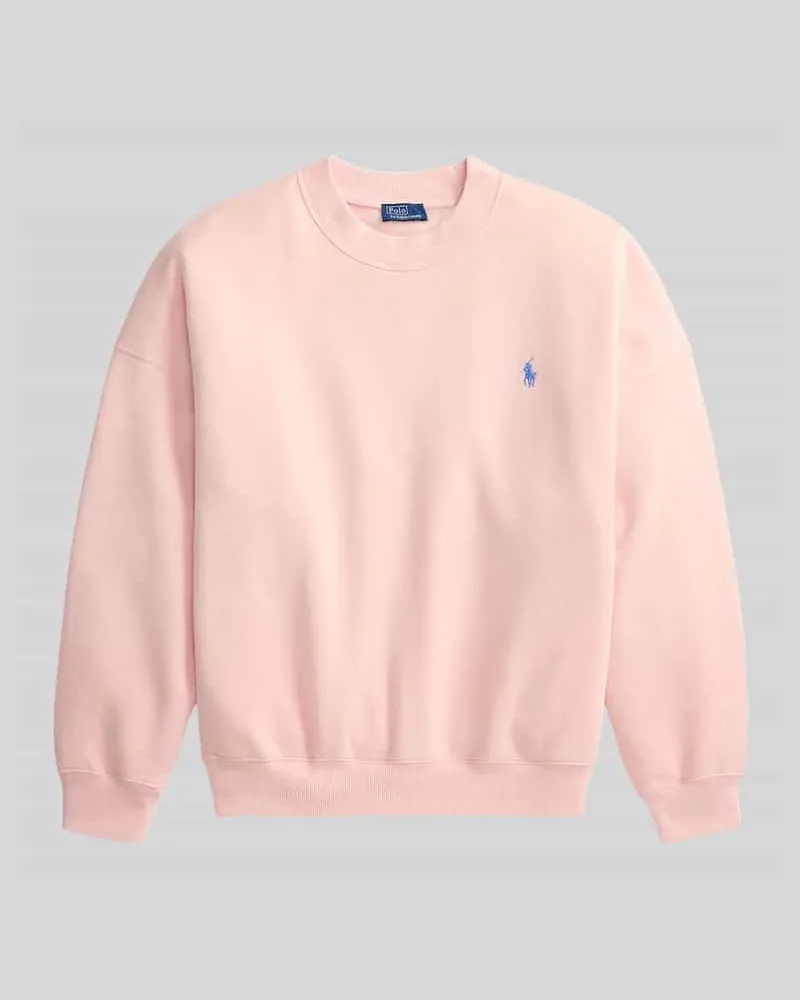 Ralph Lauren Regular Fit Sweatshirt aus Baumwoll-Mix Hellrosa