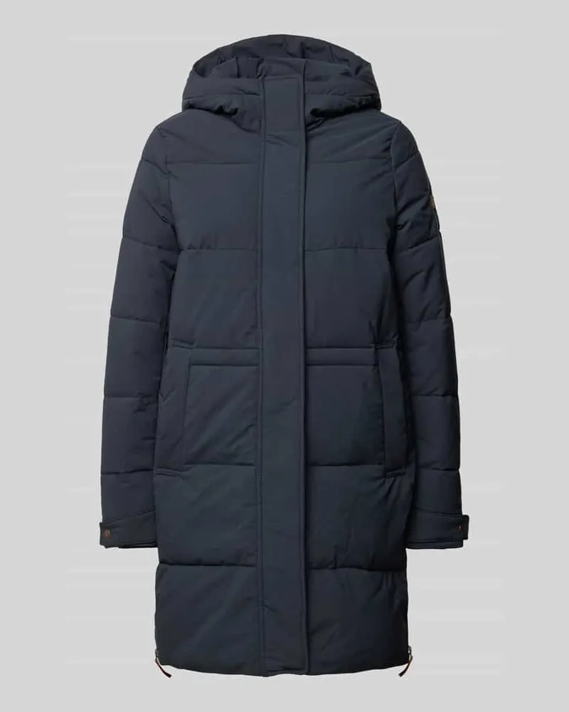 Camel Active Steppmantel mit Kapuze Marine