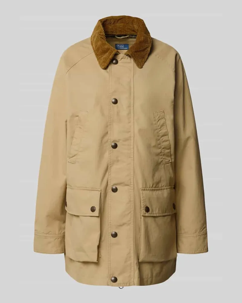 Ralph Lauren Jacke mit Pattentaschen Khaki