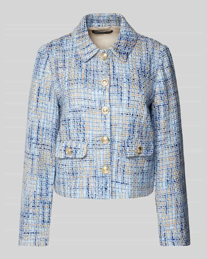 Betty Barclay Blazer mit Knopfleiste Bleu