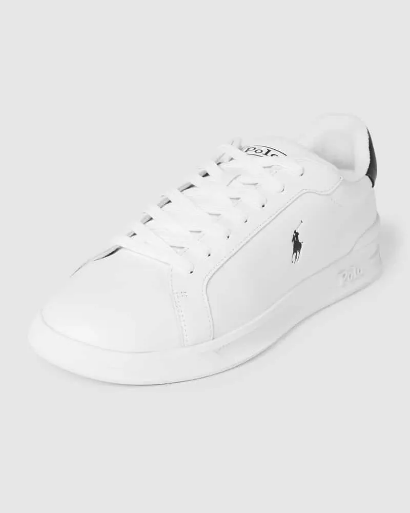 Ralph Lauren Sneaker mit Label-Print Weiss