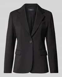 Max Mara Blazer mit Brustleistentasche Modell 'LAMINE Black