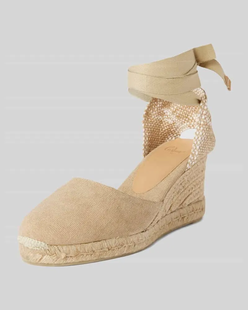 Castañer Wedges mit Keilabsatz Modell 'CARINA Sand