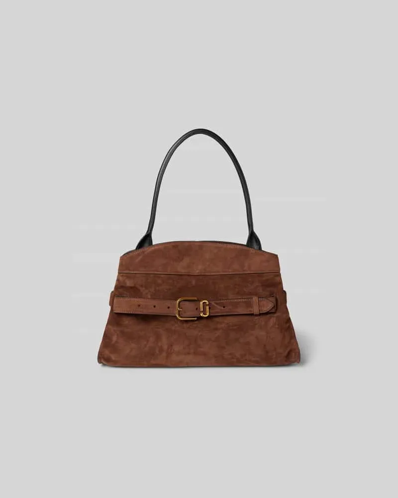 Marc Jacobs Satchel Bag mit Label-Detail Dunkelbraun