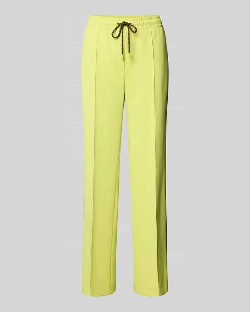 Marc Cain Straight Fit Hose mit Tunnelzug Neon