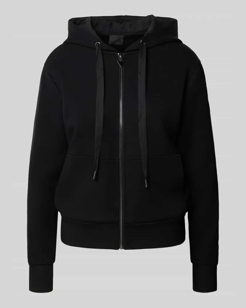 Guess Sweatjacke mit Kapuze Black