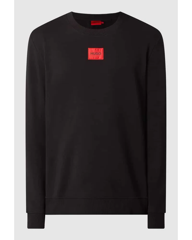 HUGO BOSS Sweatshirt aus Baumwolle Modell ' Diragol Black