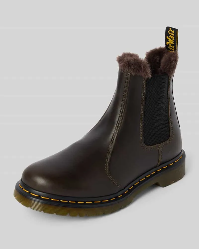 Dr.Martens Chelsea Boots mit Label-Detail Taupe