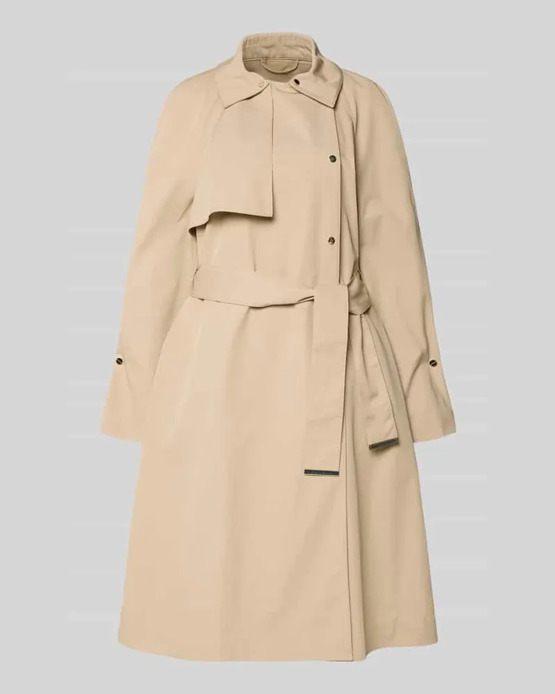 Emporio Armani Mantel mit Logo-Detail Sand