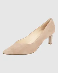 Högl Pumps aus Veloursleder Taupe