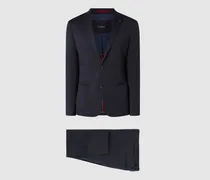 Slim Fit Anzug aus Jersey